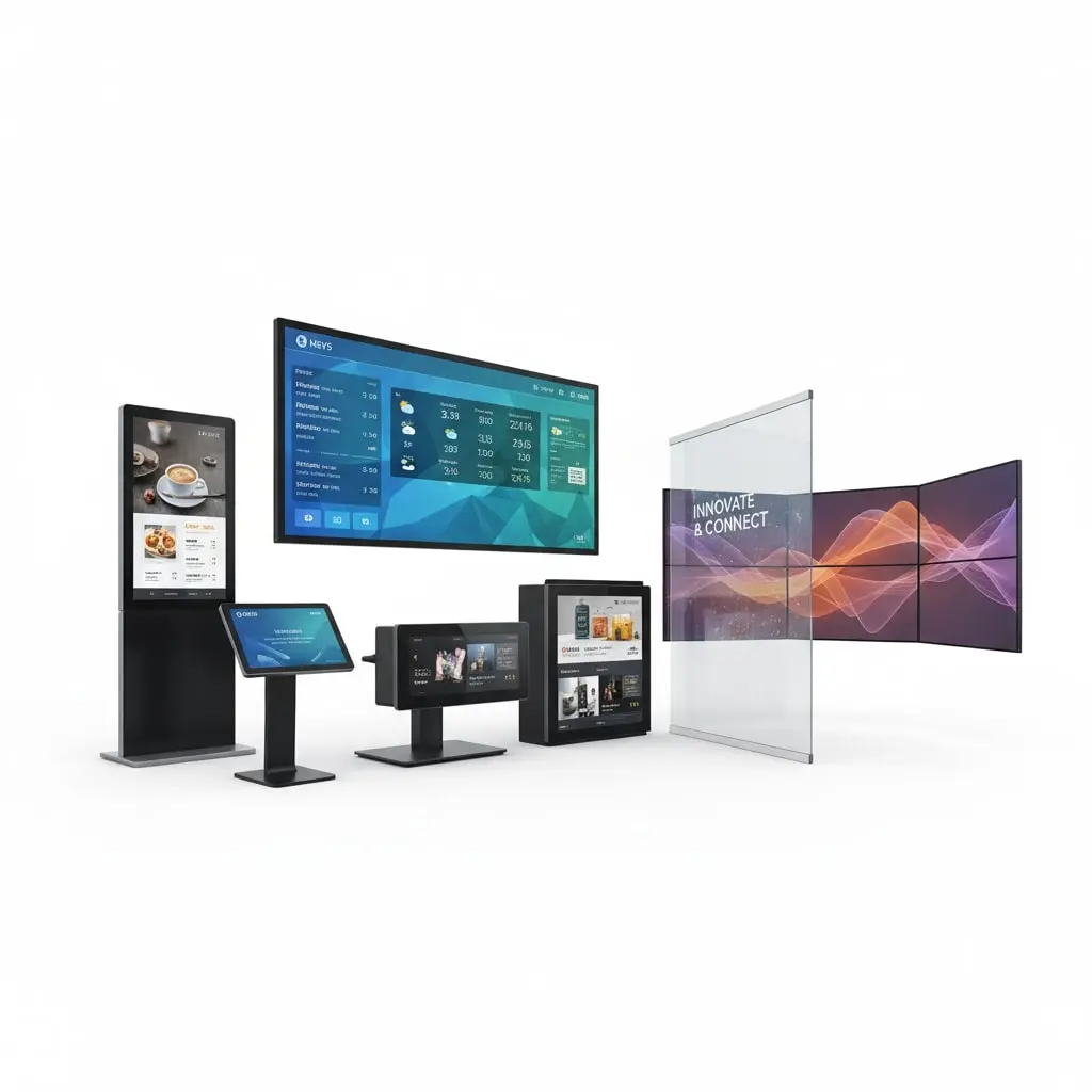 Beispiel Digital Signage Installation